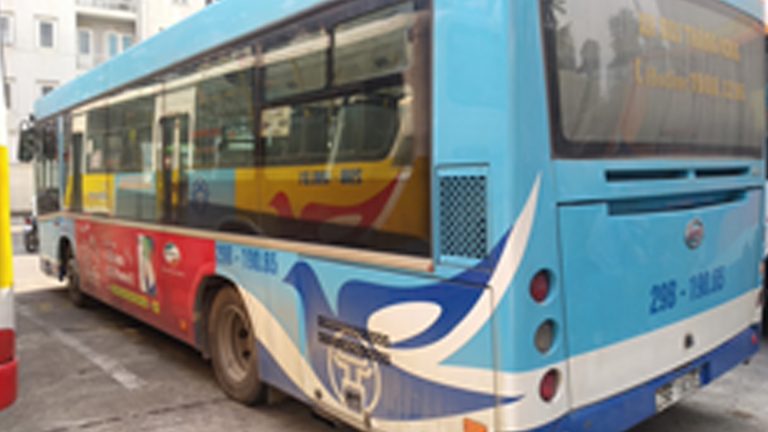 Quảng Cáo Tràn Kính Xe Bus Tại Tây Ninh