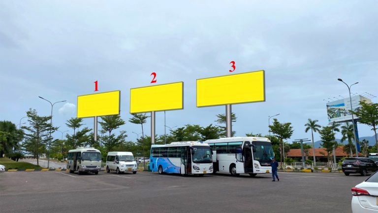 Billboard Tại Sân Bay Phù Cát đối diện nhà ga (Vị Trí 1,2,3) – Bình Định